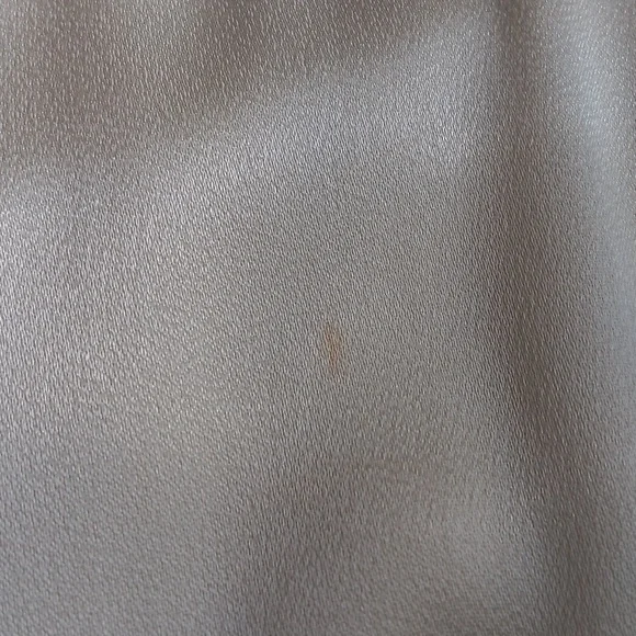 Vintage Cream Satin Pullover Hooded Sweatshirt.Size L - Picture 11 of 14